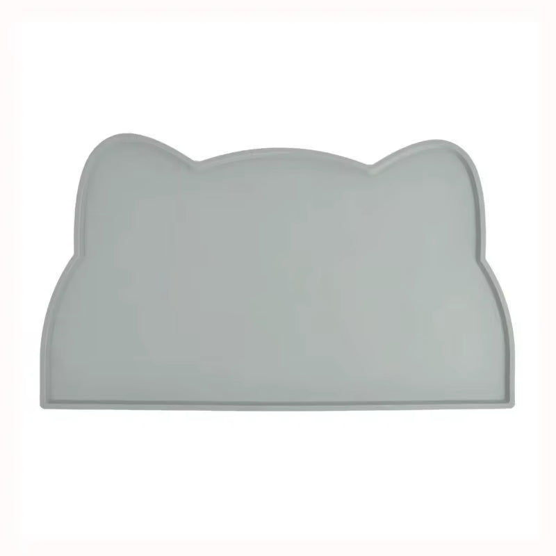Food Grade Silicone Cat Mat Anti-Dirty Easy to Clean Cats and Dog Bowl Mats Waterproof and Leak-Proof Anti-Slip Pad Pet Product