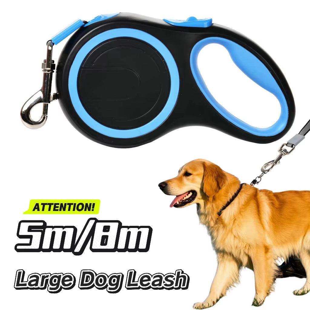 8 Meters Retractable Pet Dog Leash for Small Big Dogs Cats Hiking Running Puppy Traction Belt Labrodor Golden Retriever Product