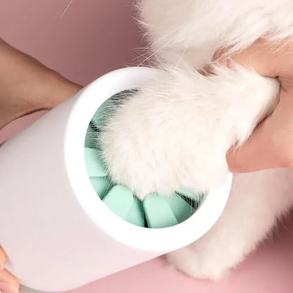 Pet Foot Washer Cup Soft Silicone Foot Cup Cat Foot Cleaning Bucket Dog Paw Cleaner Cup Manual Quick Paw Wash Cleaner
