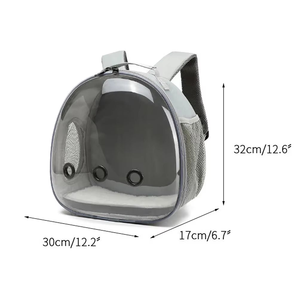 Portable Travel Small Animal Carrier Backpack Breathable Pet Bag for Guinea Pig Bird Rabbit Hedgehog Hamsters Chinchilla