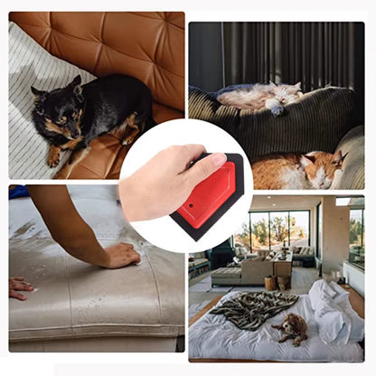 Portable Pet Hair Remover Sofa Car Cleaning Scraper Pet Hair Brush Mini Carpet Self-Cleaning Lint Pet Hair Remover Pet Accessory