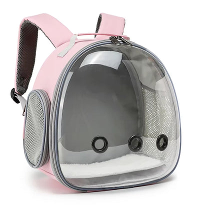 Portable Travel Small Animal Carrier Backpack Breathable Pet Bag for Guinea Pig Bird Rabbit Hedgehog Hamsters Chinchilla