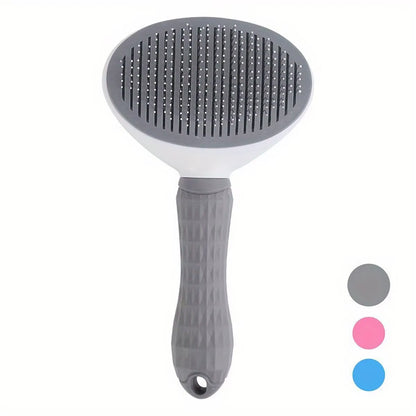 Self-Cleaning Pet Hair Remove Comb Cat Slicker Brush Pet Hair Removal Comb for Dogs Cats Grooming Tools Combs Dogs Accessories