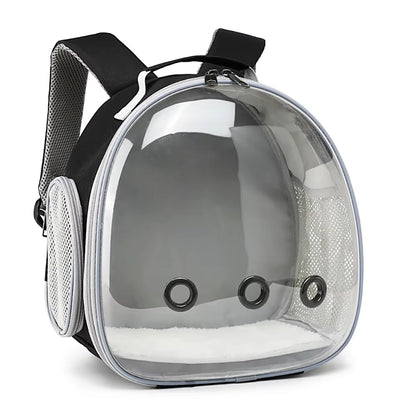 Portable Travel Small Animal Carrier Backpack Breathable Pet Bag for Guinea Pig Bird Rabbit Hedgehog Hamsters Chinchilla